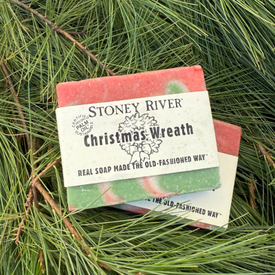 Christmas Wreath Soap